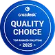 ThingsBoard achievement — Crozdesk Quality Choice Top-Ranked Solution 2025