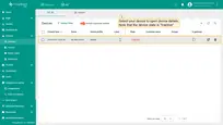 Click on the device to open device details.