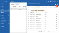 Click on the tab <b>Latest telemetry</b>. You should see the telemetry constantly generated by the Python script.