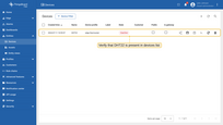 Now your "DHT22" device should be listed first, since table sort devices using created time by default. Click "Add" to add one more device.