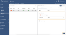 In the "General" connector tab enable remove logging by turning on the "Enable remote logging" toggle. Choose "DEBUG" in the "Log level" drop-down menu. Click on the "Save" button to apply changes;