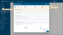 Enter a device profile name and open the Device provisioning tab.