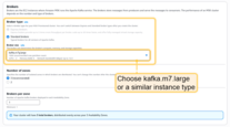 Make sure your MSK instance is accessible from the ThingsBoard cluster. The easiest way to achieve this is to deploy the MSK instance in the same VPC. We also recommend to use private subnets. This way it will be nearly impossible to accidentally expose it to the internet.