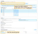 Make sure your <b>Valkey cluster</b> is accessible from the <b>ThingsBoard cluster</b>. The easiest way to achieve this is by <b>deploying the Valkey cluster in the same VPC</b>. We also recommend using <b>private subnets</b>. Use your <b>group ID</b>.