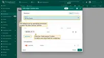 In the <b>"Add Widget"</b> pop-up window, select the previously created device, "My New Device", in the <b>"Device"</b> field.<ul><li>The <b>“name”</b> key has already been added to the <b>“Columns”</b> section. It will display the column with the device name.</li><li>To add another column with different key value, click the <b>"Add column"</b> button.</li></ul>