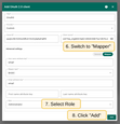 Proceed to the "Mapper" block. Leave the mapper type "BASIC". If necessary, change the user role or leave as it is. Click "Add" to confirm adding the OAuth 2 client.