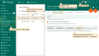 Go to the Profiles -> Device profiles and select MQTT EoN Node device profile. In the Transport сonfiguration tab, add a new Sparkplug metric name — “Outputs/".