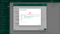 If an error occurs (e.g., invalid API key, non-existing model), an error message with details will be displayed ❌.
