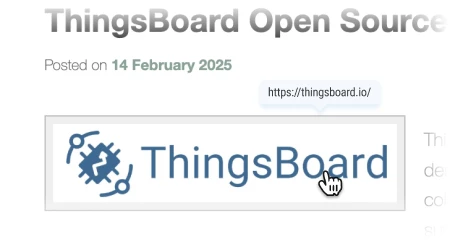 To identify ThingsBoard platform and link to website