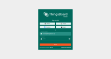 Log in to your ThingsBoard Cloud environment.