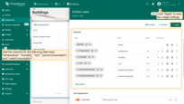 Add the columns for the following data keys: "temperature", "humidity", "co2", "powerConsumption", and "waterConsumption". Then, apply the changes to the widget;