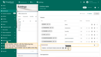 Turn on the "Use cell content function" option. Insert the function from the documentation into the corresponding field. This function will combine several telemetry columns into one for a single device. Then click "Save";