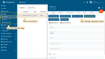 Go to the "Devices" page, click on your device to open the device details window, and click the "Manage credentials" button;
