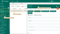Go to the "Devices" page, click on the your device to open device details window and click "Manage credentials" button;