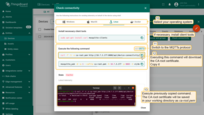 In the opened window select your operating system and install the necessary client tools using the command from the guide. Switch to the "MQTTs" protocol. Copy and run the first command to download the valid CA certificate;