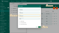 Input column name in the "title" row. Click "Save" and then apply all changes. We added new column - "Temperature";