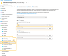 To find the storage connection string values, navigate to the "Access keys" page in the "Security + networking" section.