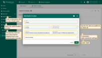 Enter a descriptive title for the client, and select the authentication provider from the dropdown menu. Provide the Client ID and Client Secret obtained from your authentication provider. Configure advanced settings as necessary. Then, click "Add".
