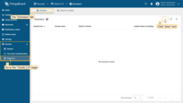 Login to your ThingsBoard instance as System Administrator. Go to the "OAuth 2.0" page of the "Security" section. While on the "Domains" tab, click the "plus" icon;
