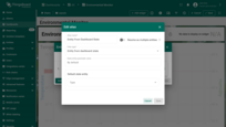 All widgets on this dashboard use the entity alias "<b>Entity from dashboard state</b>" as their data source. This means they will display values from the entity you specify as the data source in the report template.