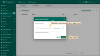 When you're done, don't forget to click Save to apply your changes.<br>Optionally, try generating a test report to make sure everything looks just right.