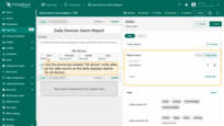 Set the entity alias "<b>All devices</b>" as the <b>alarm source</b>.
