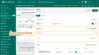 - Set the entity alias <b>All devices</b> as the <b>datasource</b>.