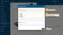Optionally, add a preview image for the widget bundle and click "Add";