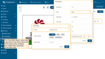 The "Get alarm status" action type subscribes to the alarm state field of the target entity, updating the widget status according to the alarm type.