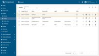 The asset has been successfully created and is now available in the list.