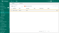 The asset has been successfully created and is now available in the list.