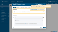 By default, every widget uses the main timewindow determined in the dashboard's toolbar.